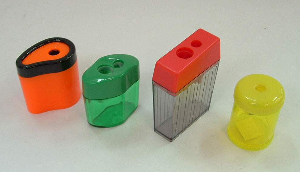 Plastic Barrel Pencil Sharpner